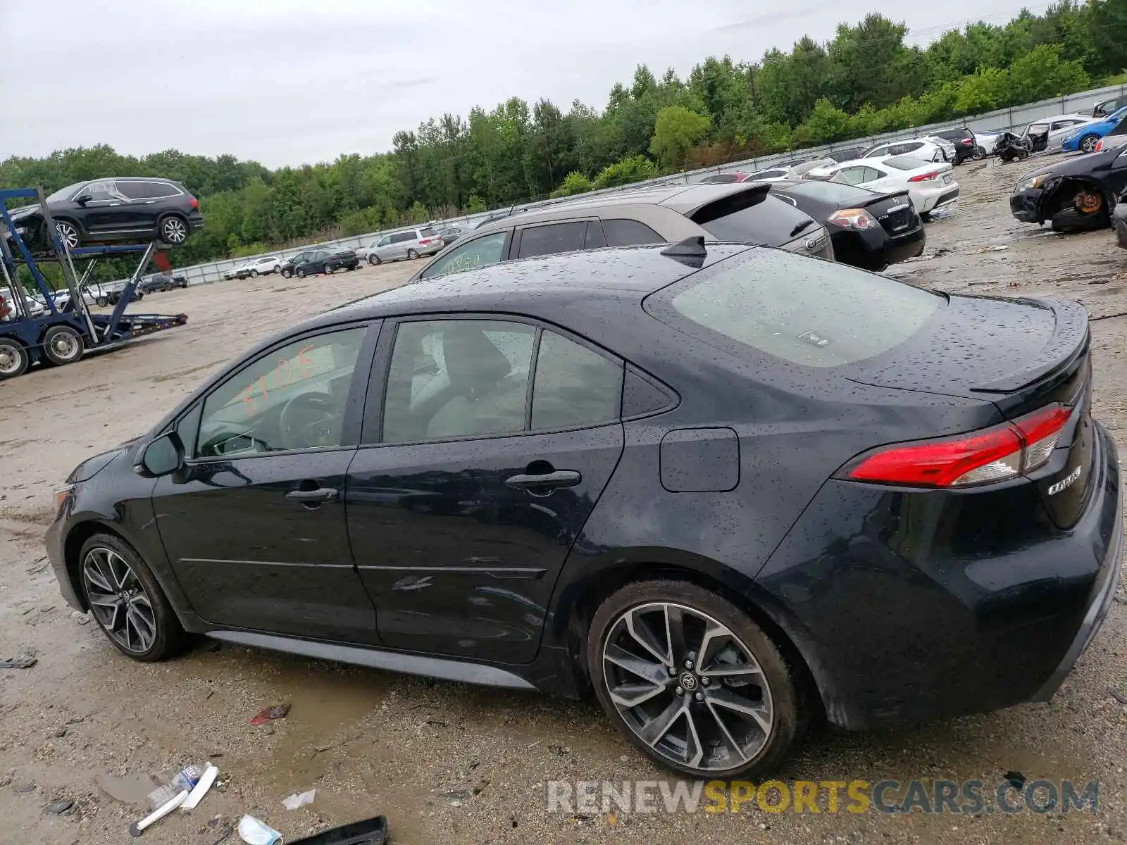 2 Photograph of a damaged car JTDS4RCE3LJ023490 TOYOTA COROLLA 2020