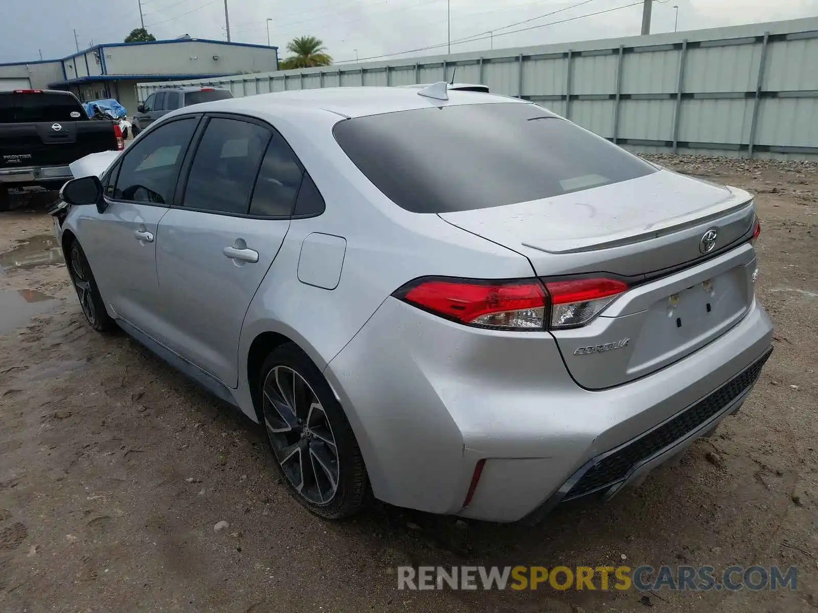 3 Photograph of a damaged car JTDS4RCE3LJ024364 TOYOTA COROLLA 2020