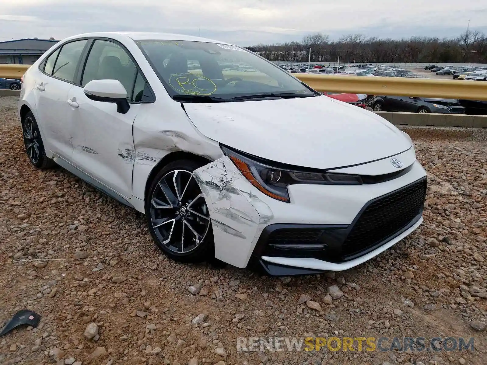 1 Photograph of a damaged car JTDS4RCE3LJ024591 TOYOTA COROLLA 2020