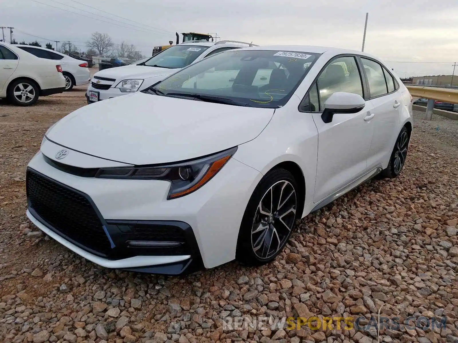 2 Photograph of a damaged car JTDS4RCE3LJ024591 TOYOTA COROLLA 2020