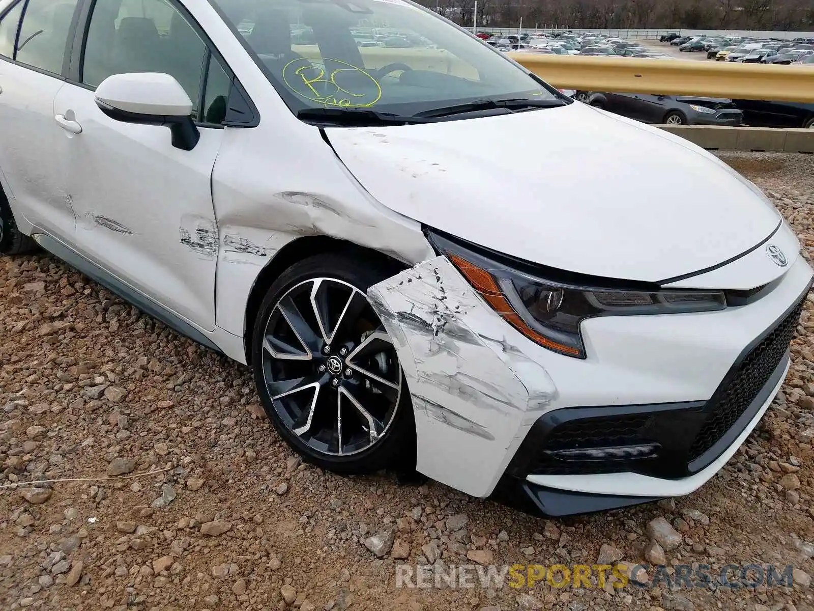 9 Photograph of a damaged car JTDS4RCE3LJ024591 TOYOTA COROLLA 2020