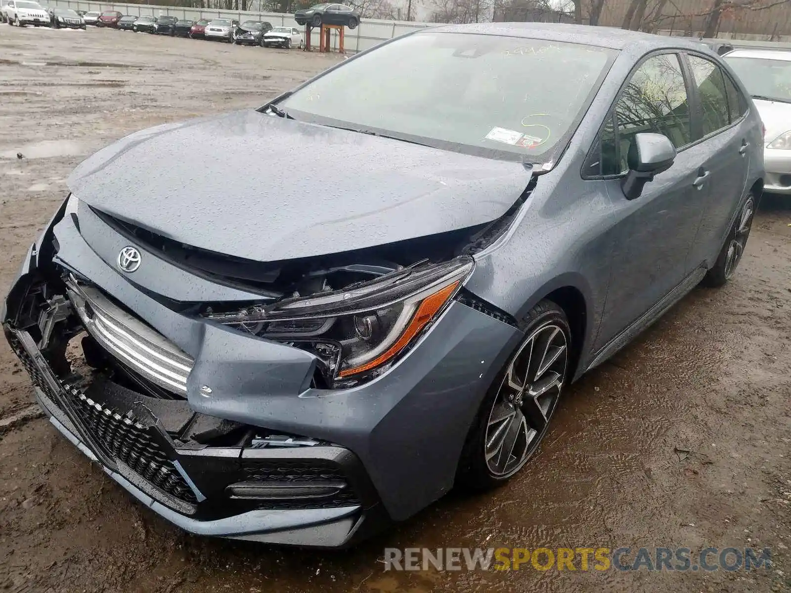 2 Photograph of a damaged car JTDS4RCE3LJ024915 TOYOTA COROLLA 2020