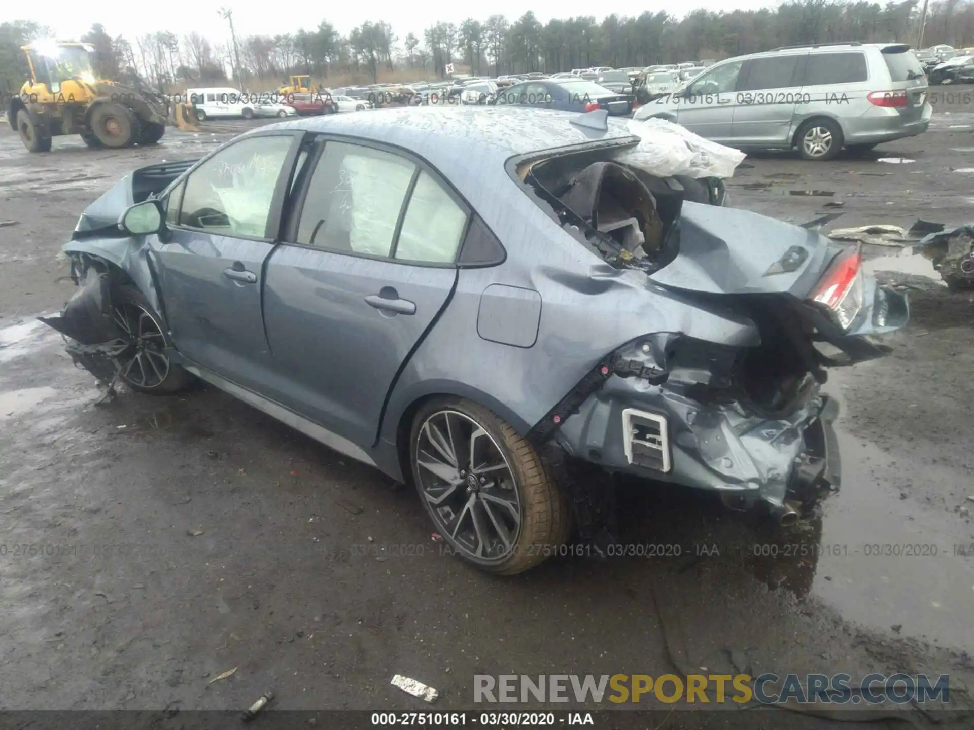 3 Photograph of a damaged car JTDS4RCE3LJ025272 TOYOTA COROLLA 2020