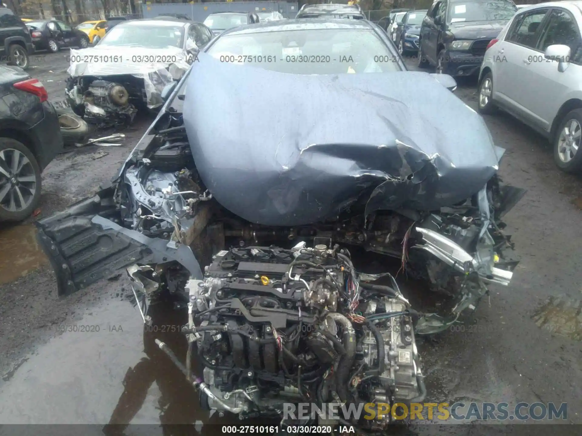 6 Photograph of a damaged car JTDS4RCE3LJ025272 TOYOTA COROLLA 2020