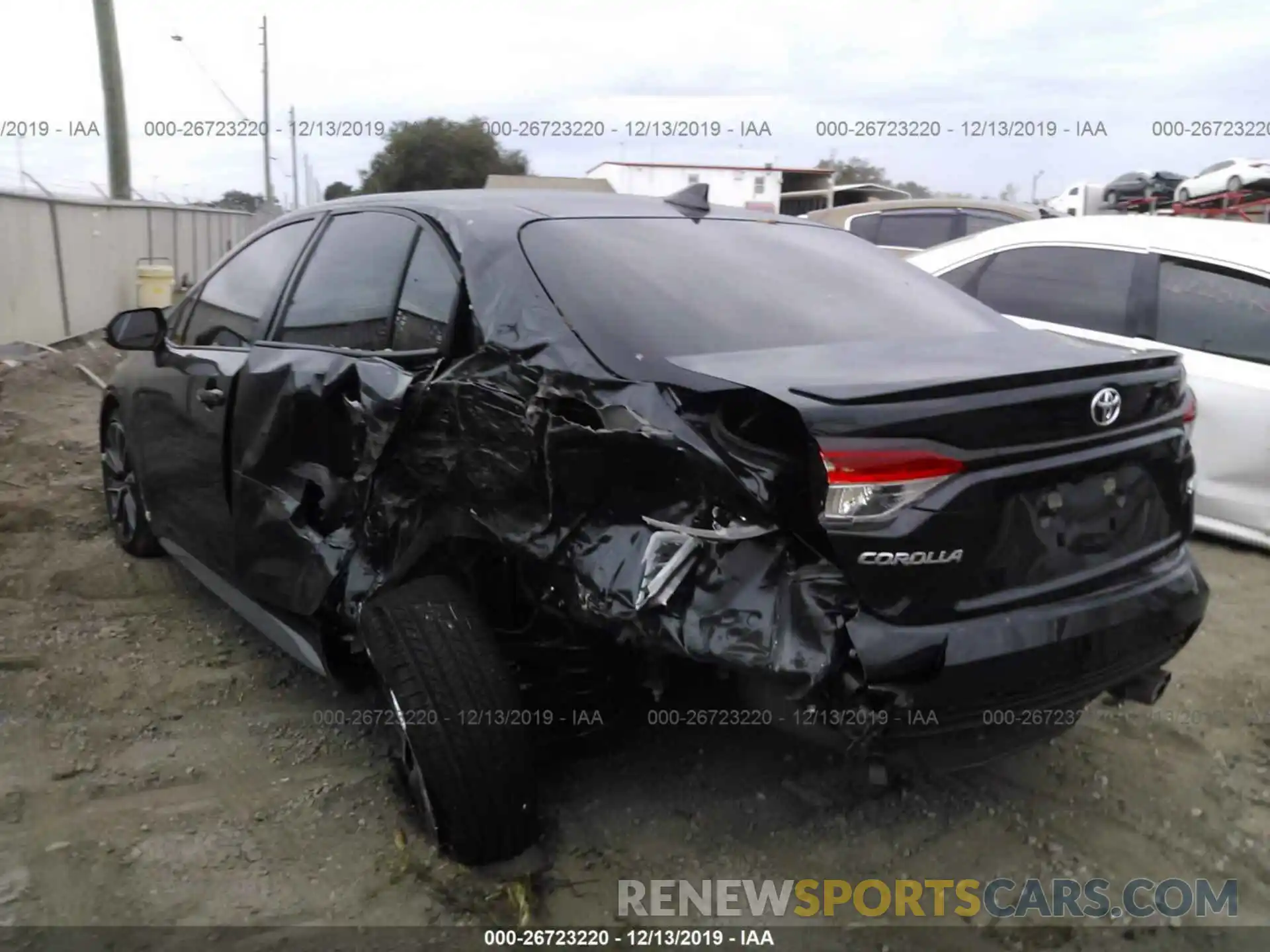 6 Photograph of a damaged car JTDS4RCE3LJ026132 TOYOTA COROLLA 2020