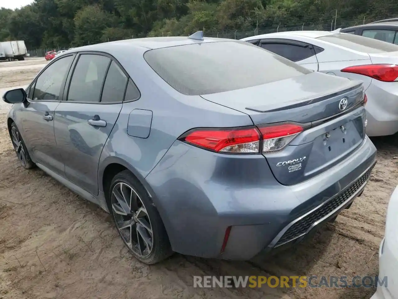 3 Photograph of a damaged car JTDS4RCE3LJ026664 TOYOTA COROLLA 2020