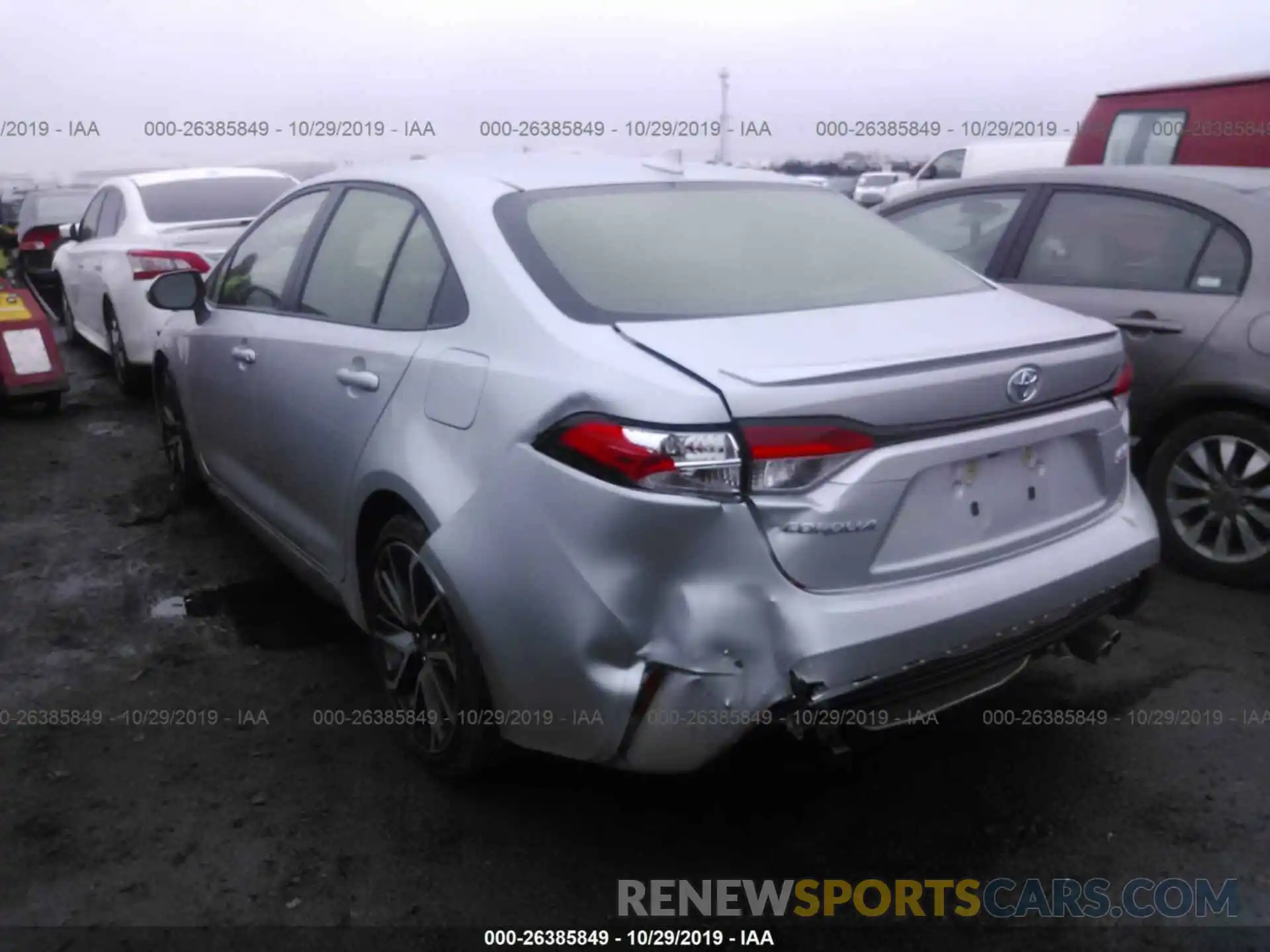 3 Photograph of a damaged car JTDS4RCE3LJ026695 TOYOTA COROLLA 2020