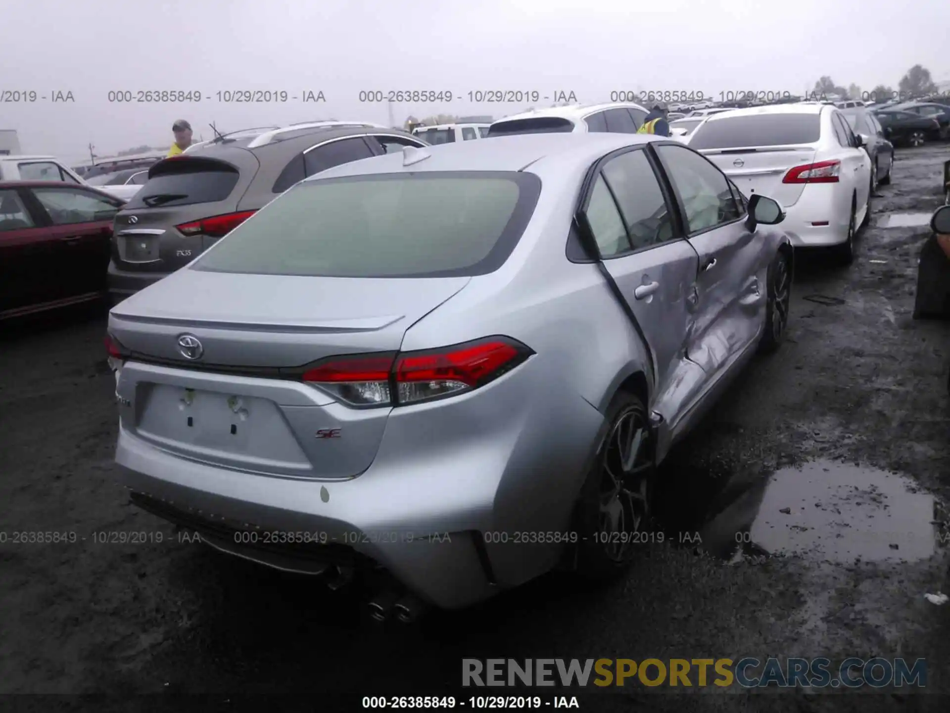 4 Photograph of a damaged car JTDS4RCE3LJ026695 TOYOTA COROLLA 2020