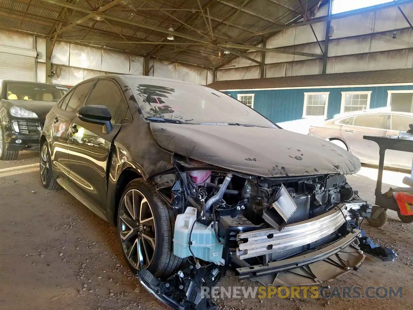 1 Photograph of a damaged car JTDS4RCE3LJ026731 TOYOTA COROLLA 2020