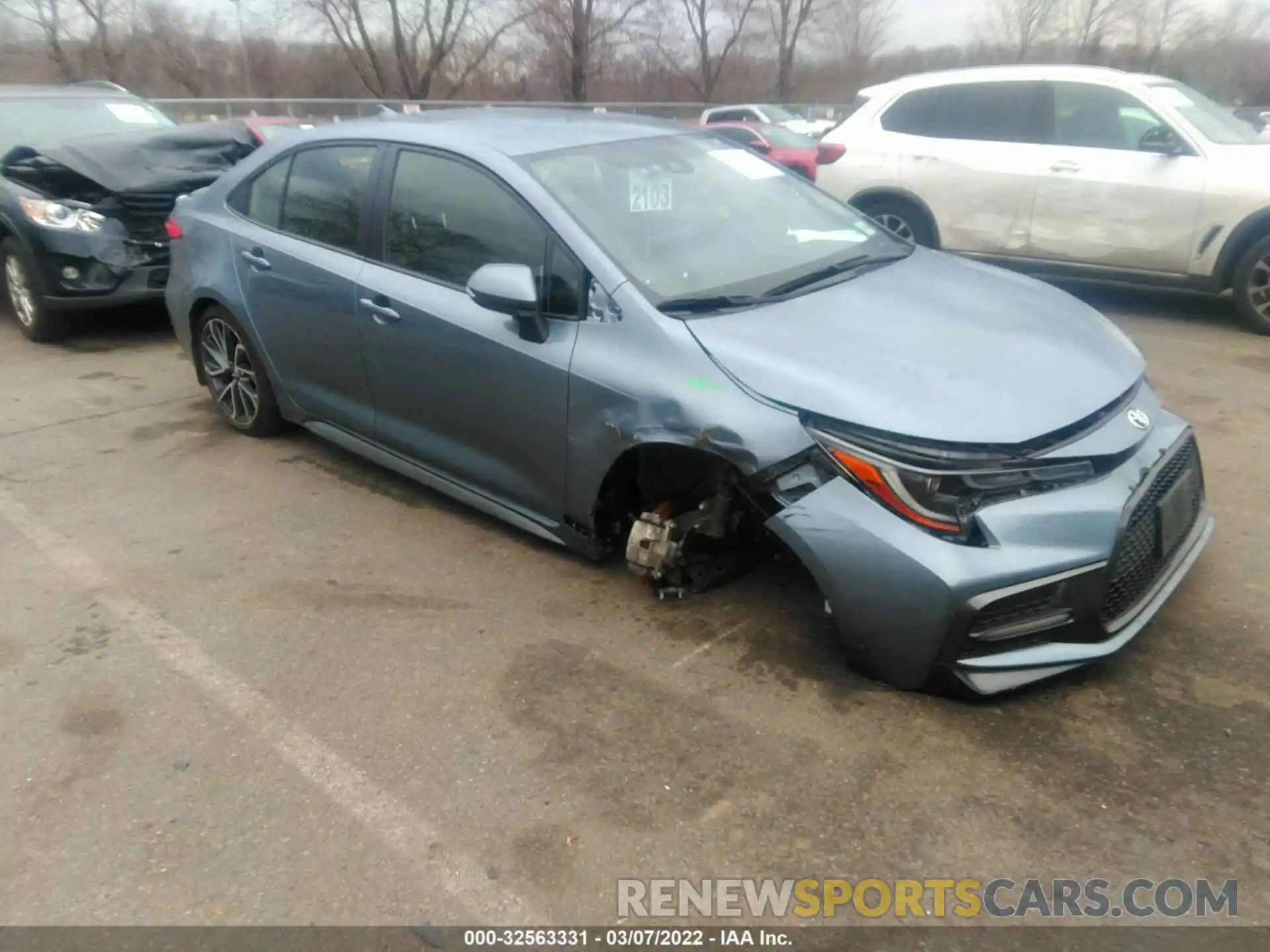 6 Photograph of a damaged car JTDS4RCE3LJ026955 TOYOTA COROLLA 2020