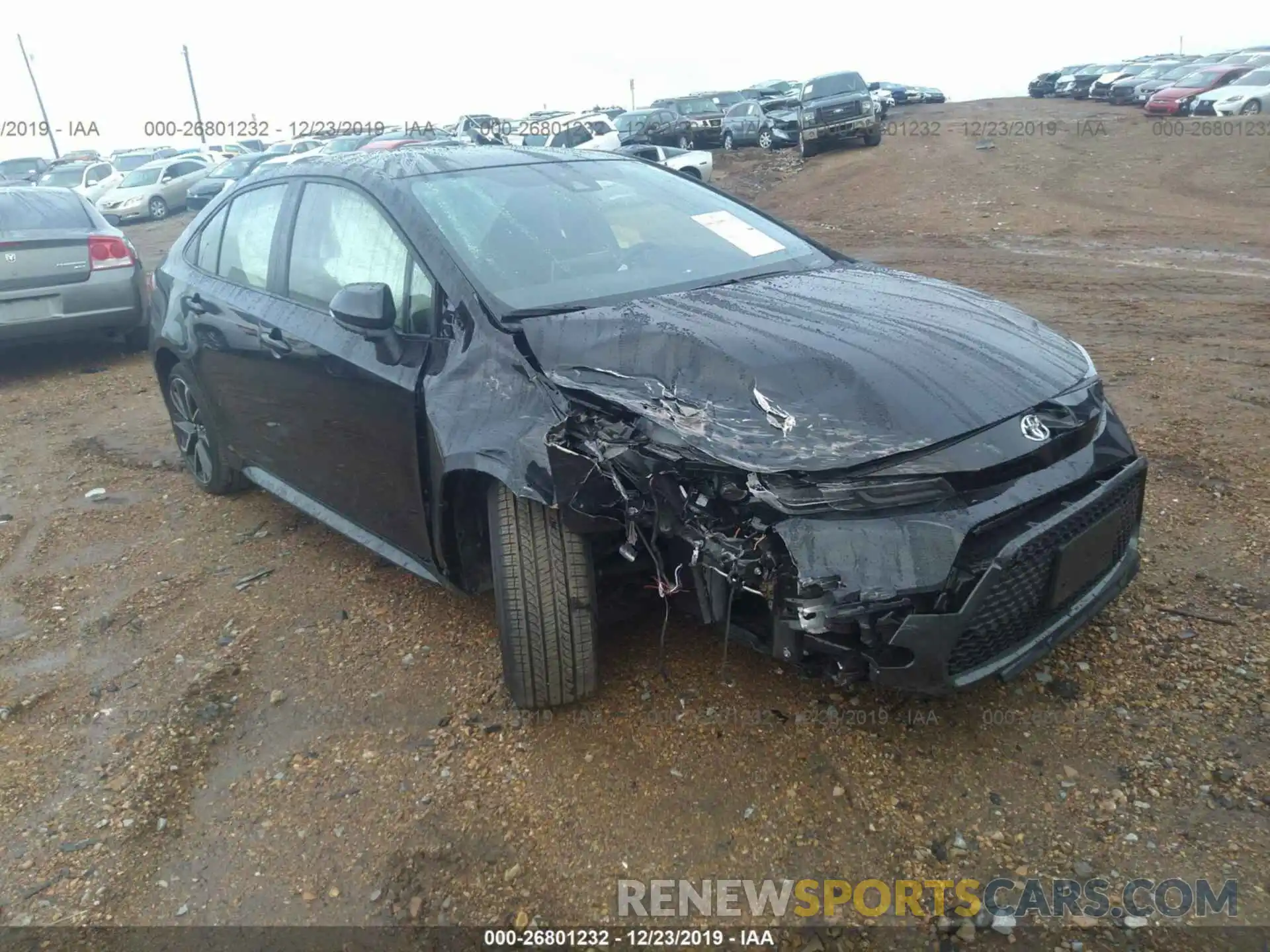 1 Photograph of a damaged car JTDS4RCE3LJ028267 TOYOTA COROLLA 2020