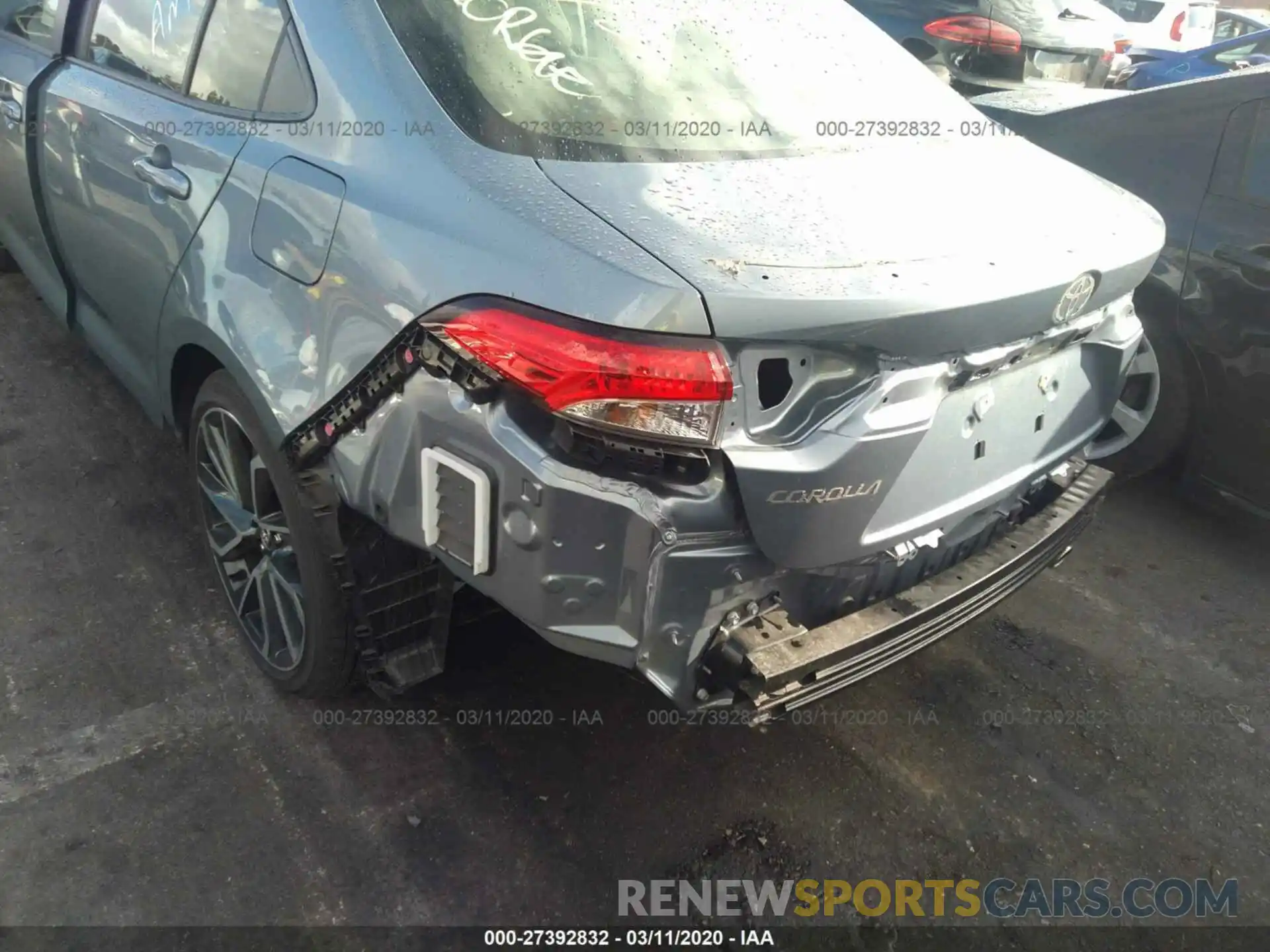 6 Photograph of a damaged car JTDS4RCE3LJ028981 TOYOTA COROLLA 2020