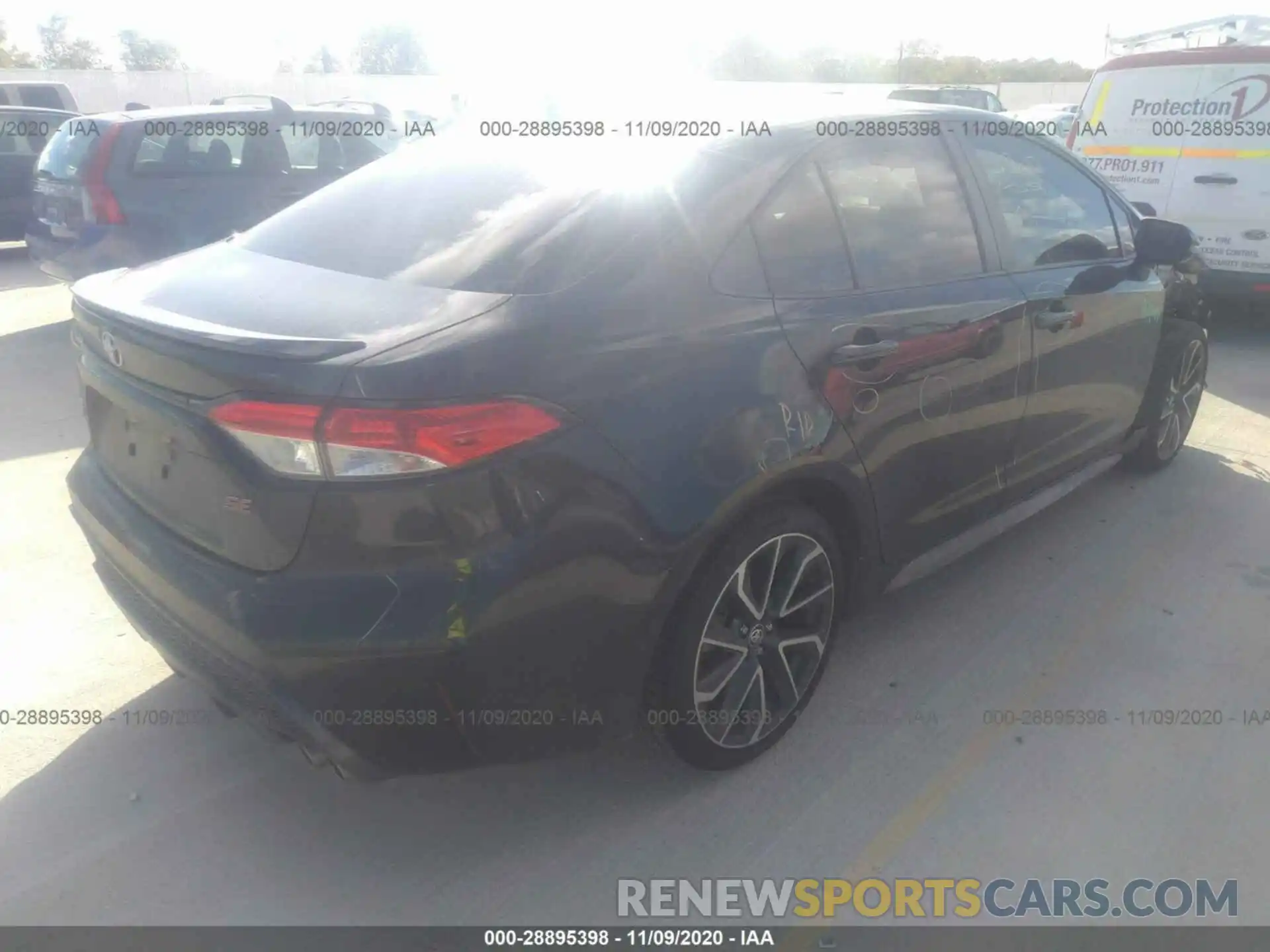 4 Photograph of a damaged car JTDS4RCE3LJ029421 TOYOTA COROLLA 2020