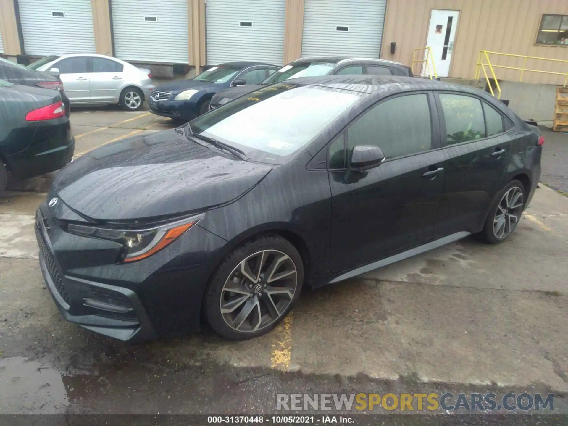 2 Photograph of a damaged car JTDS4RCE3LJ030066 TOYOTA COROLLA 2020