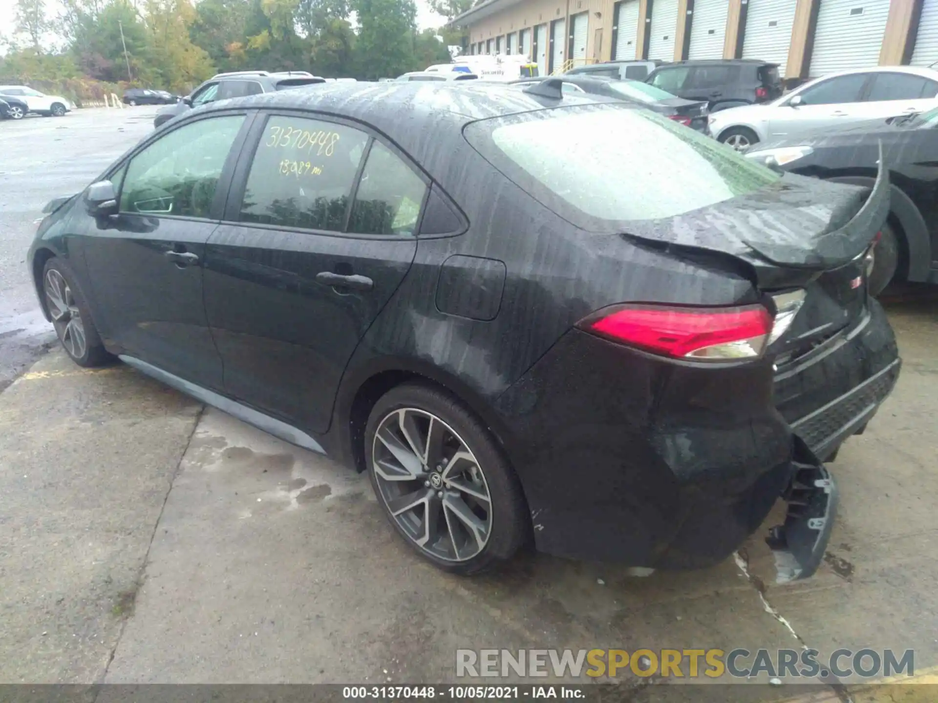 3 Photograph of a damaged car JTDS4RCE3LJ030066 TOYOTA COROLLA 2020