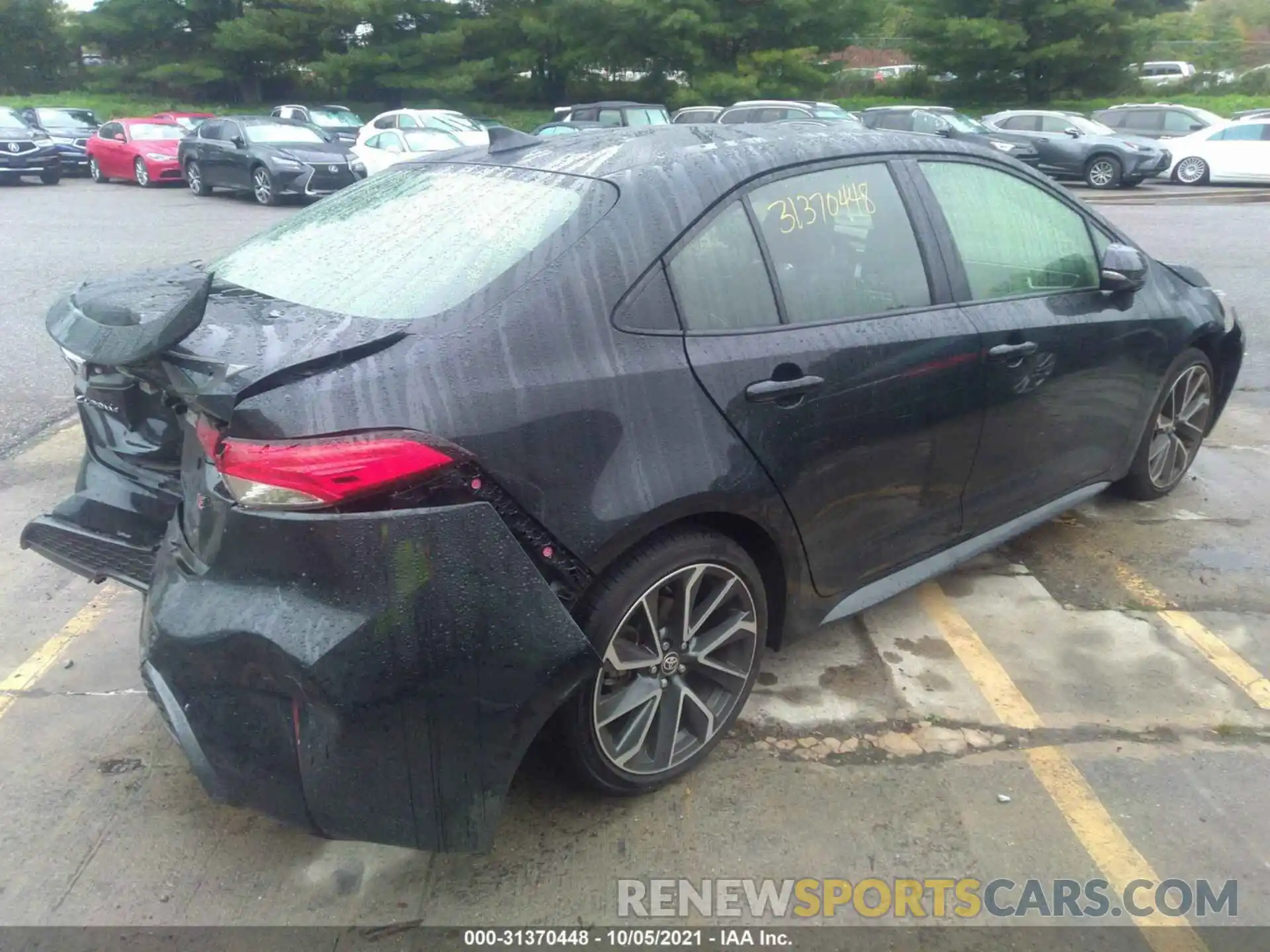 4 Photograph of a damaged car JTDS4RCE3LJ030066 TOYOTA COROLLA 2020