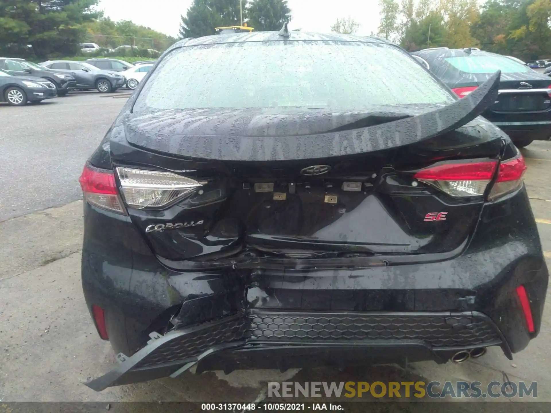 6 Photograph of a damaged car JTDS4RCE3LJ030066 TOYOTA COROLLA 2020