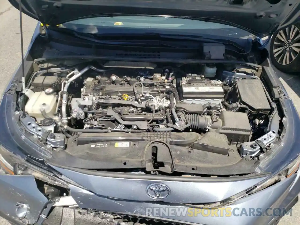 7 Photograph of a damaged car JTDS4RCE3LJ032156 TOYOTA COROLLA 2020