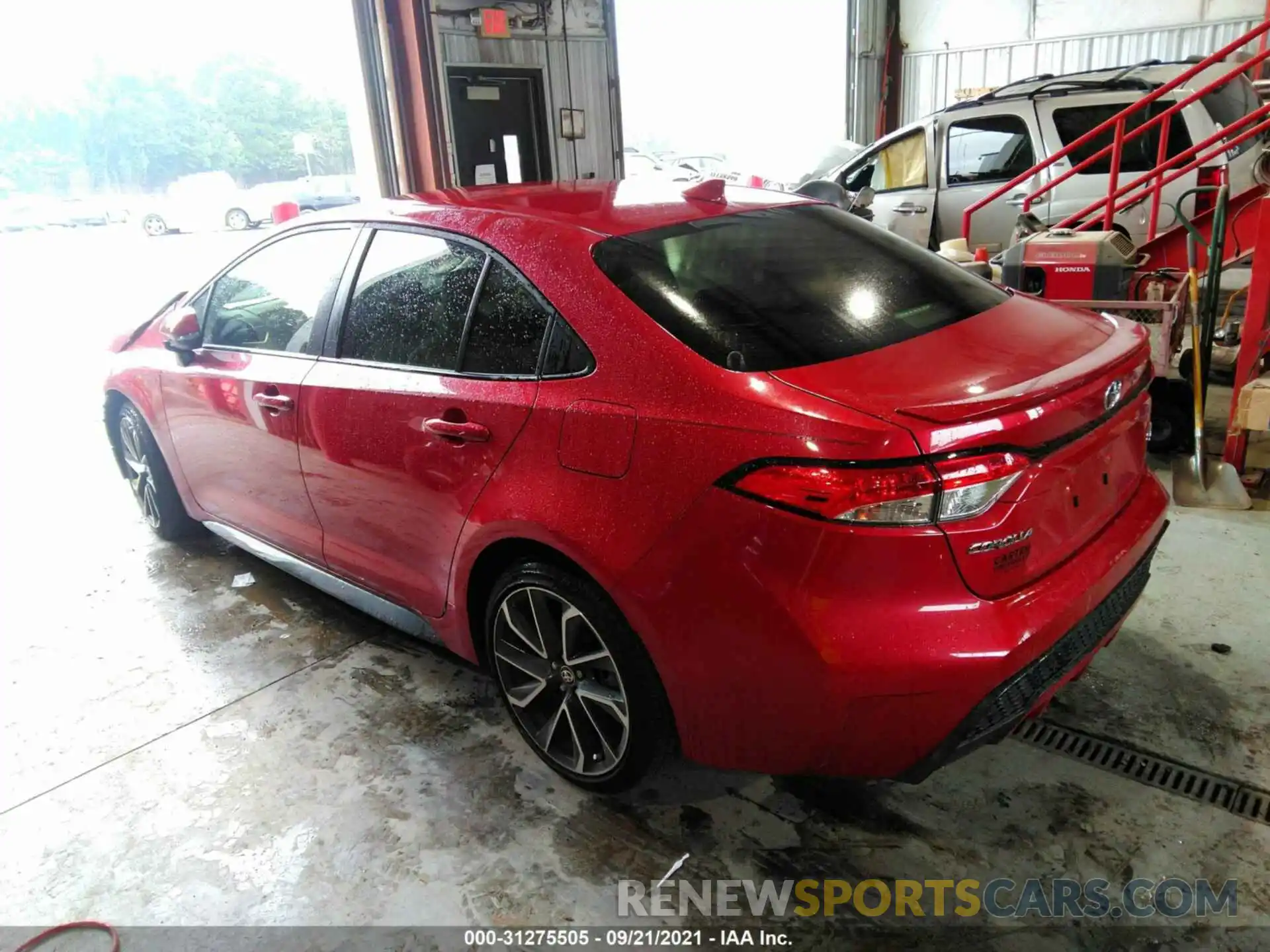 3 Photograph of a damaged car JTDS4RCE3LJ032416 TOYOTA COROLLA 2020