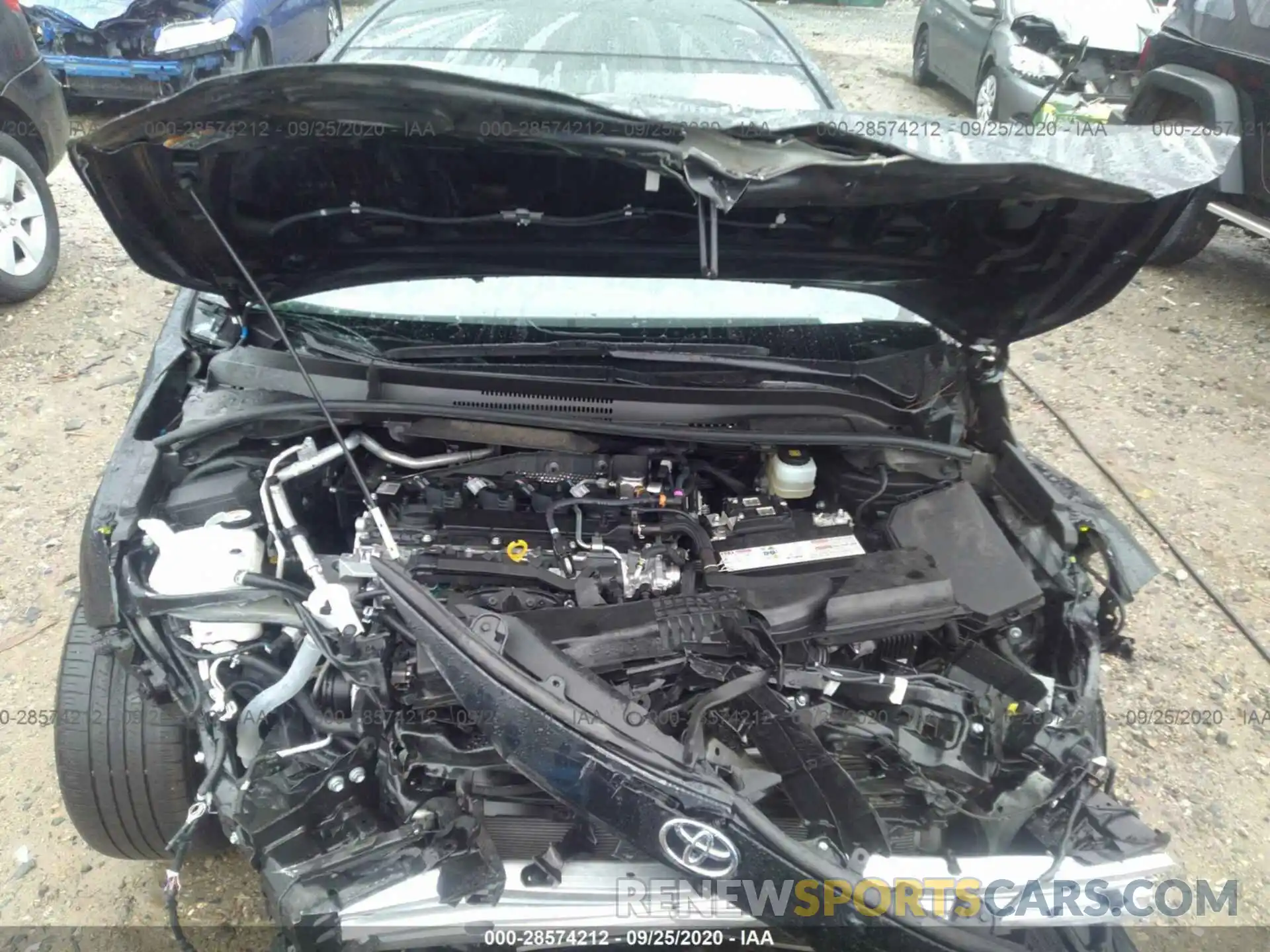 10 Фотография поврежденного автомобиля JTDS4RCE3LJ037650 TOYOTA COROLLA 2020