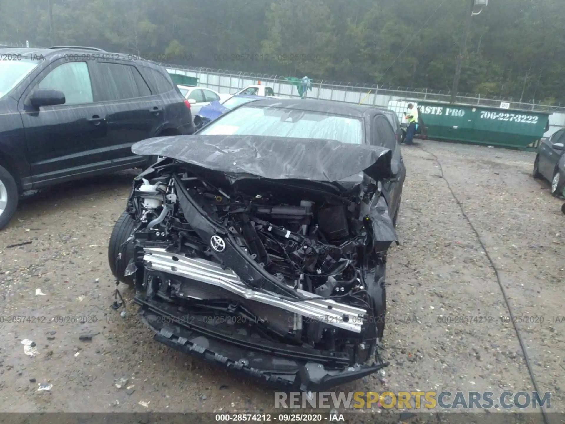 6 Photograph of a damaged car JTDS4RCE3LJ037650 TOYOTA COROLLA 2020