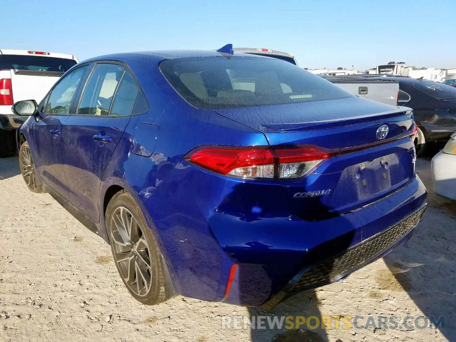 3 Photograph of a damaged car JTDS4RCE3LJ037678 TOYOTA COROLLA 2020