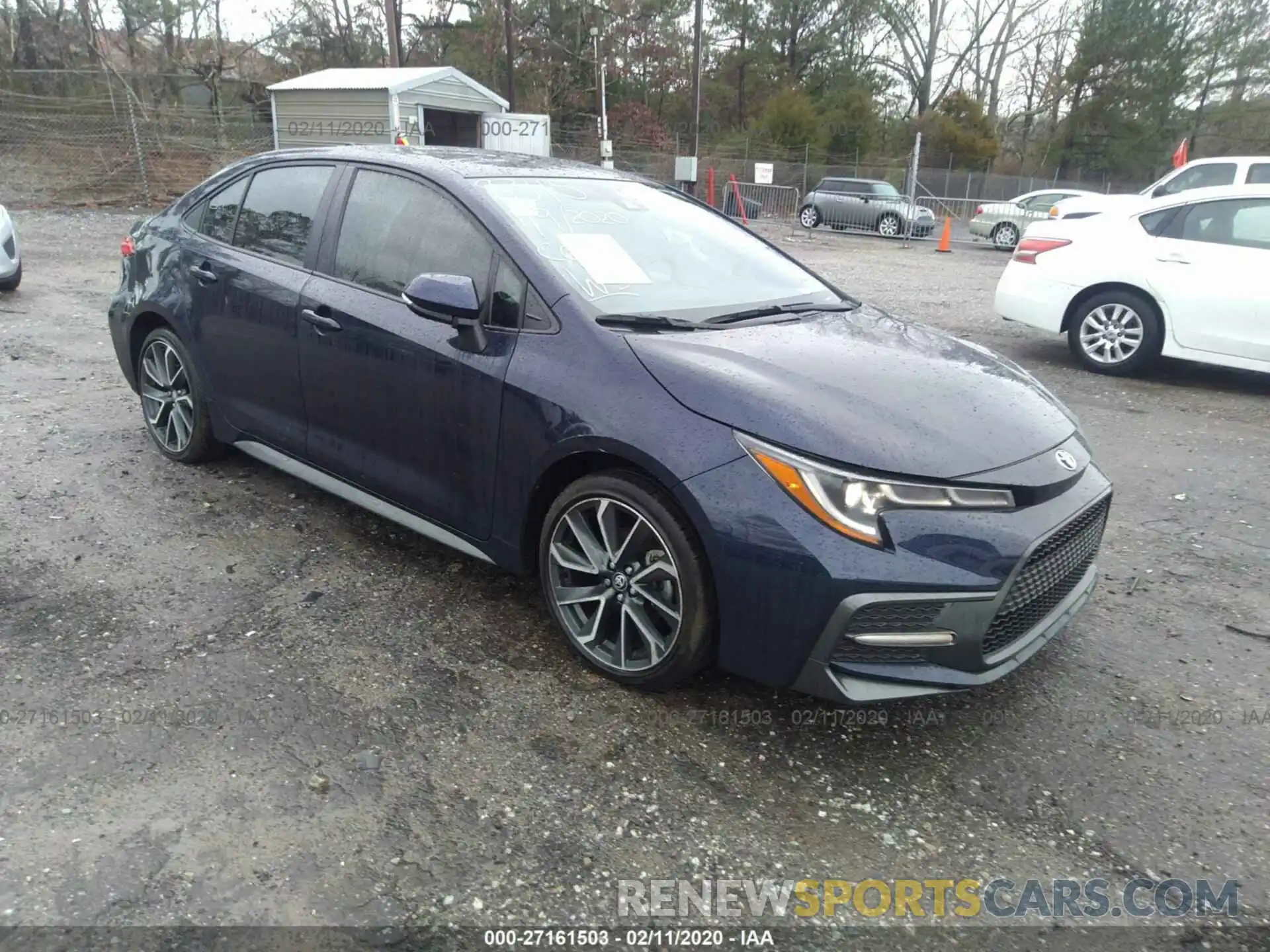 1 Photograph of a damaged car JTDS4RCE3LJ038345 TOYOTA COROLLA 2020