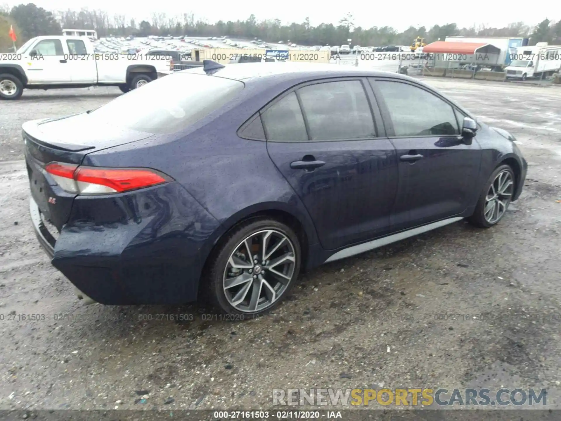 4 Photograph of a damaged car JTDS4RCE3LJ038345 TOYOTA COROLLA 2020