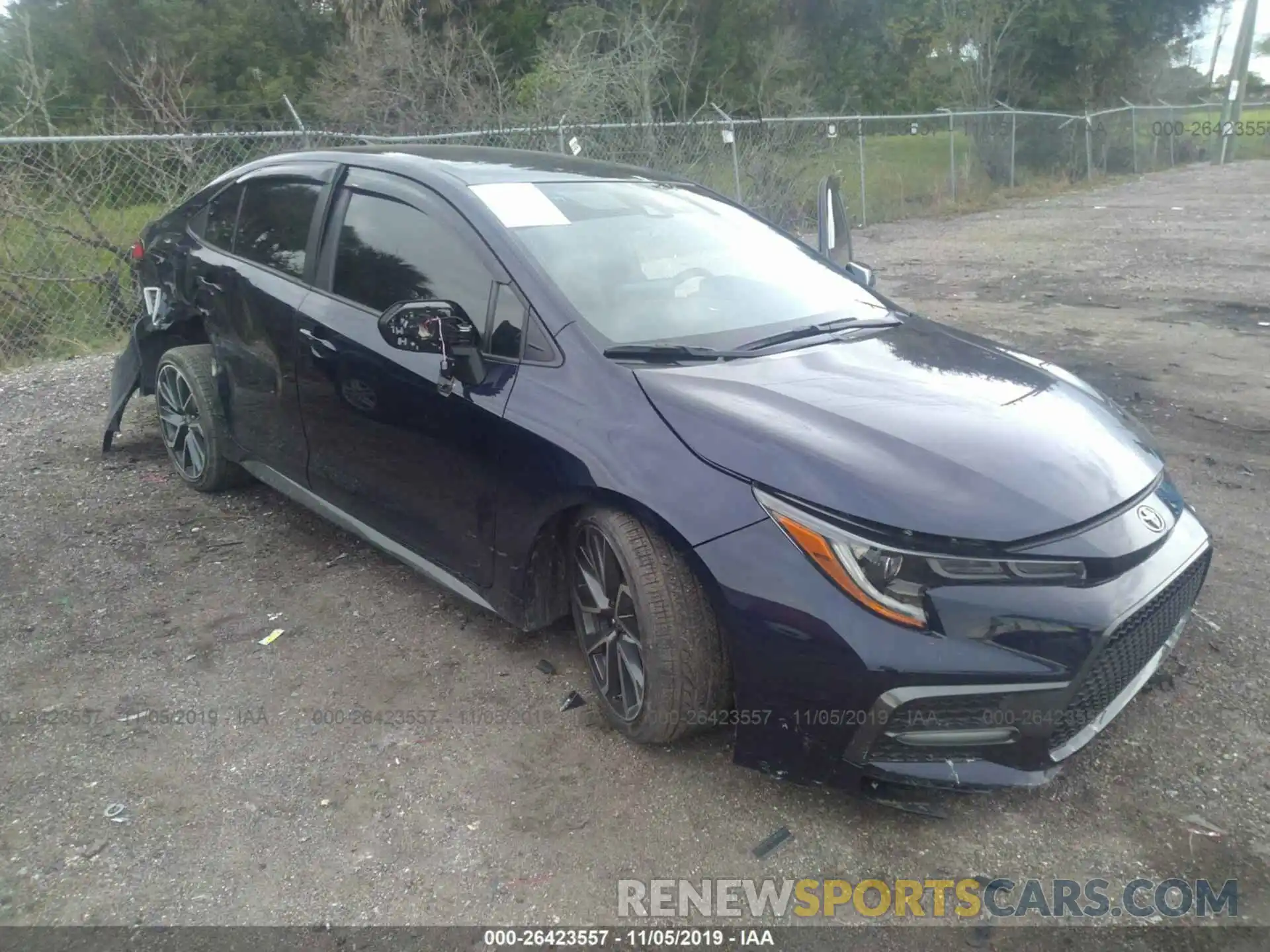 6 Photograph of a damaged car JTDS4RCE3LJ040256 TOYOTA COROLLA 2020