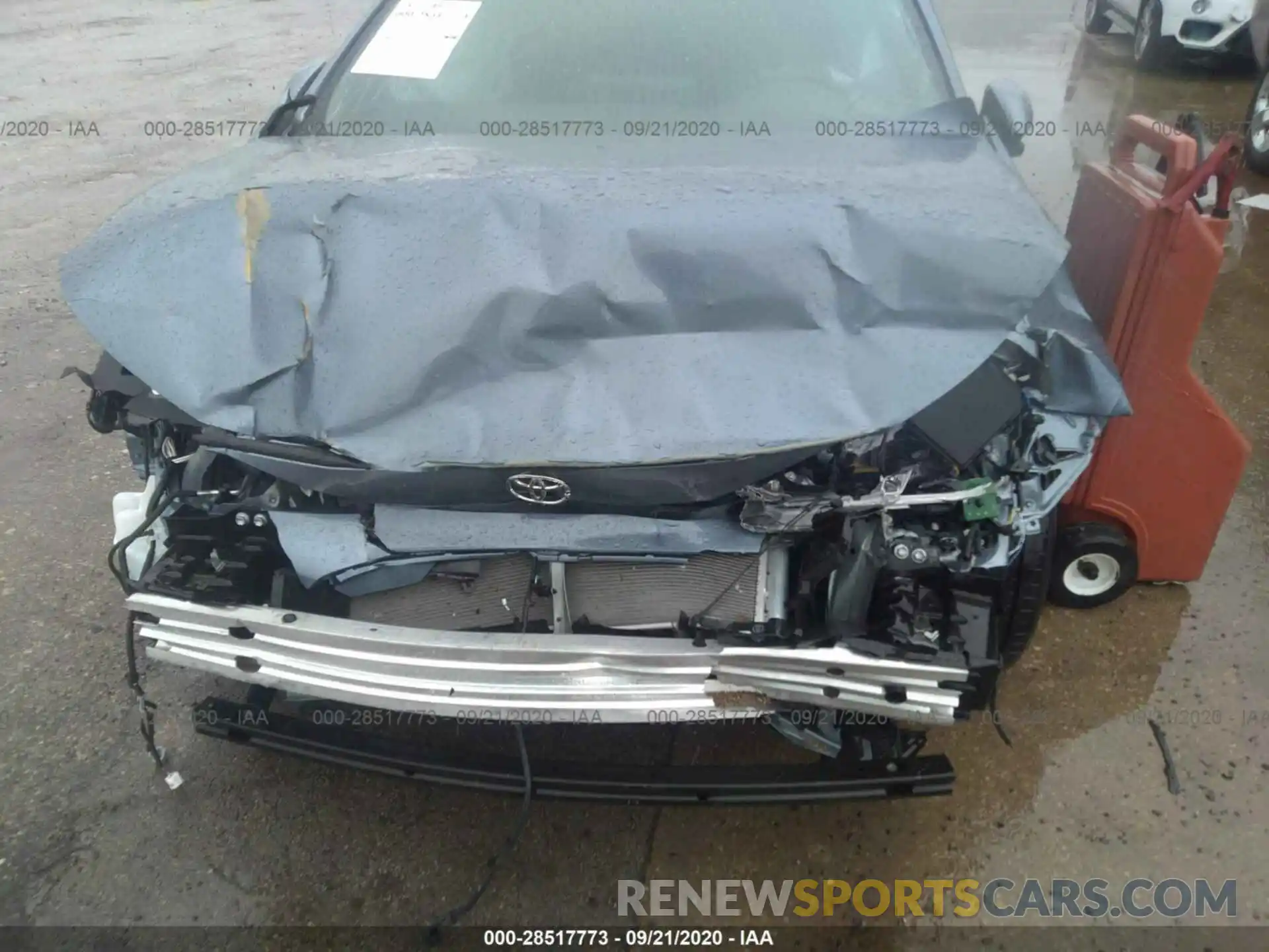 6 Фотография поврежденного автомобиля JTDS4RCE3LJ041858 TOYOTA COROLLA 2020