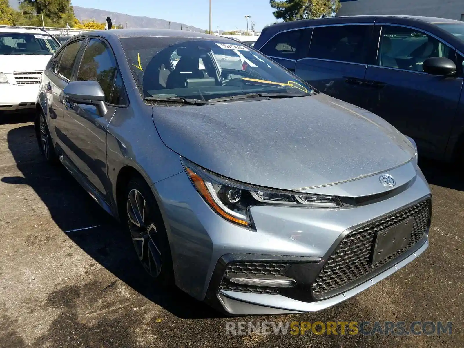 1 Photograph of a damaged car JTDS4RCE3LJ042685 TOYOTA COROLLA 2020