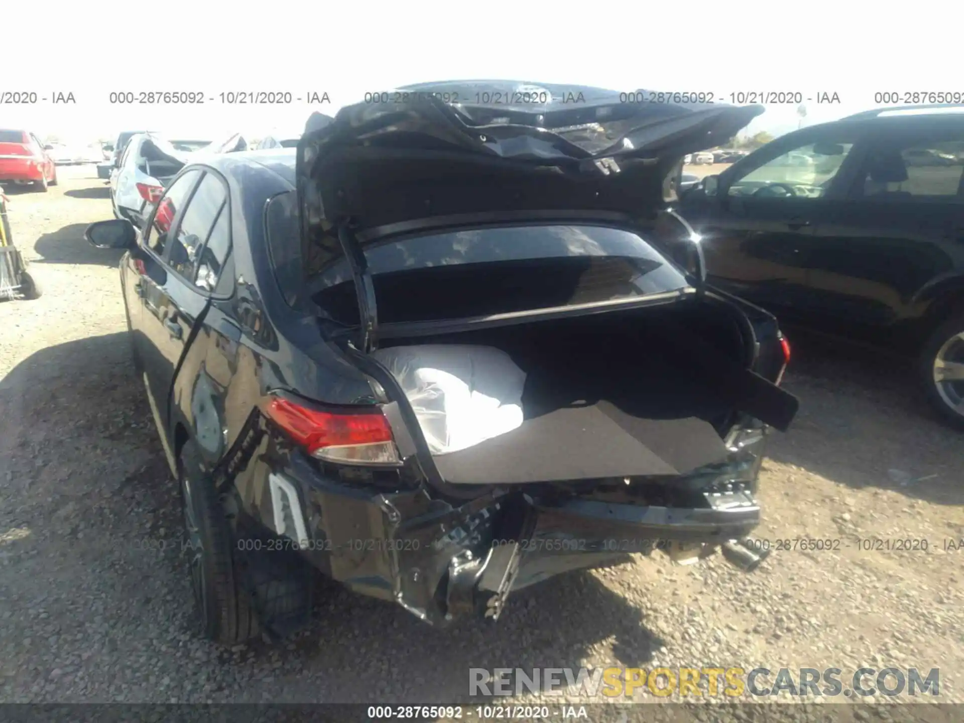 6 Photograph of a damaged car JTDS4RCE3LJ043237 TOYOTA COROLLA 2020