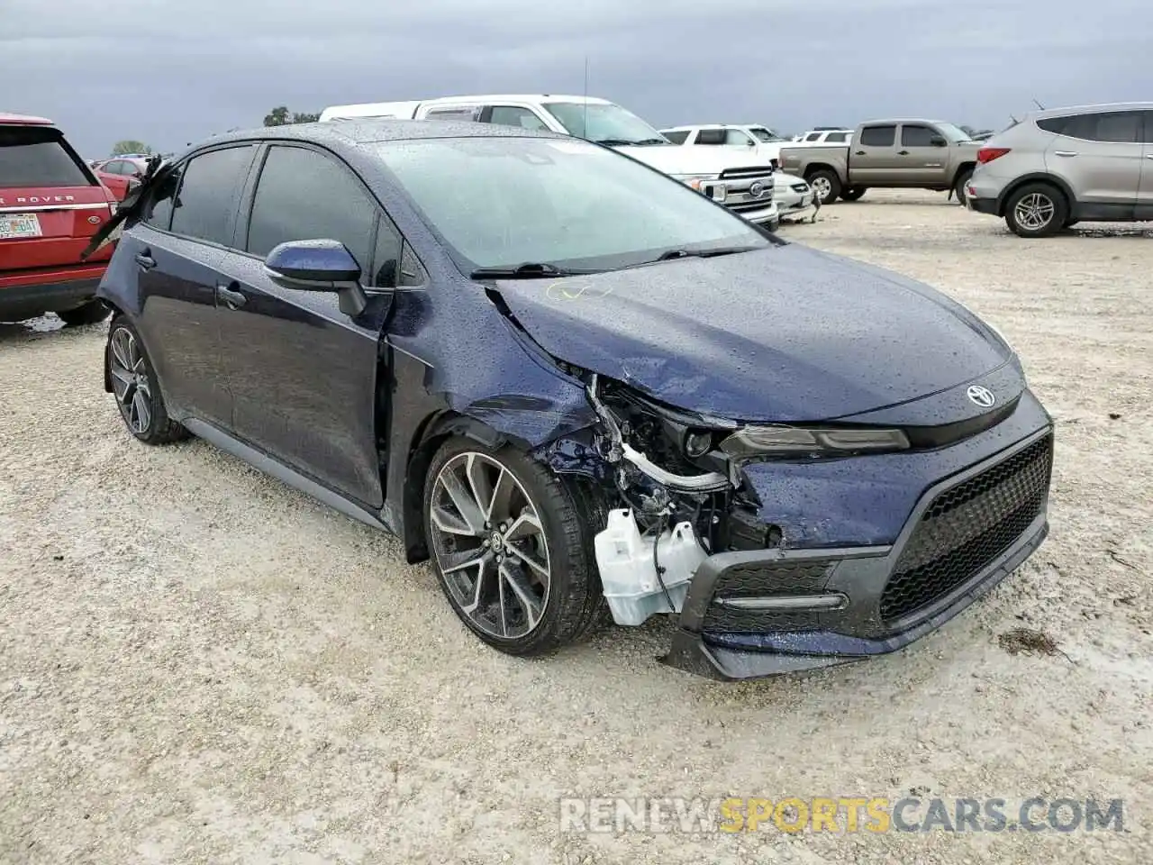 4 Photograph of a damaged car JTDS4RCE3LJ043884 TOYOTA COROLLA 2020