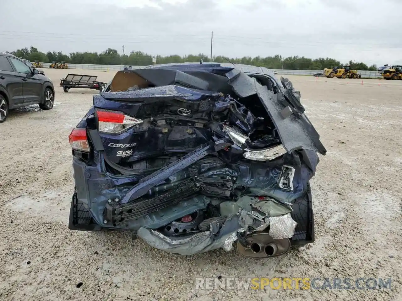 6 Photograph of a damaged car JTDS4RCE3LJ043884 TOYOTA COROLLA 2020