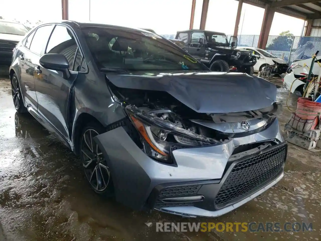 1 Photograph of a damaged car JTDS4RCE3LJ045750 TOYOTA COROLLA 2020