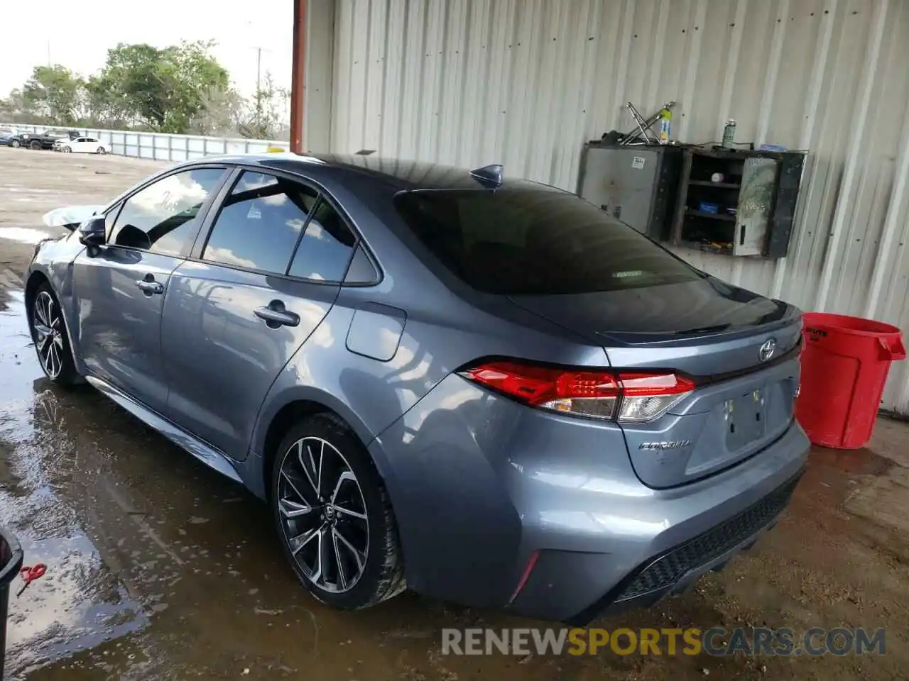 3 Photograph of a damaged car JTDS4RCE3LJ045750 TOYOTA COROLLA 2020