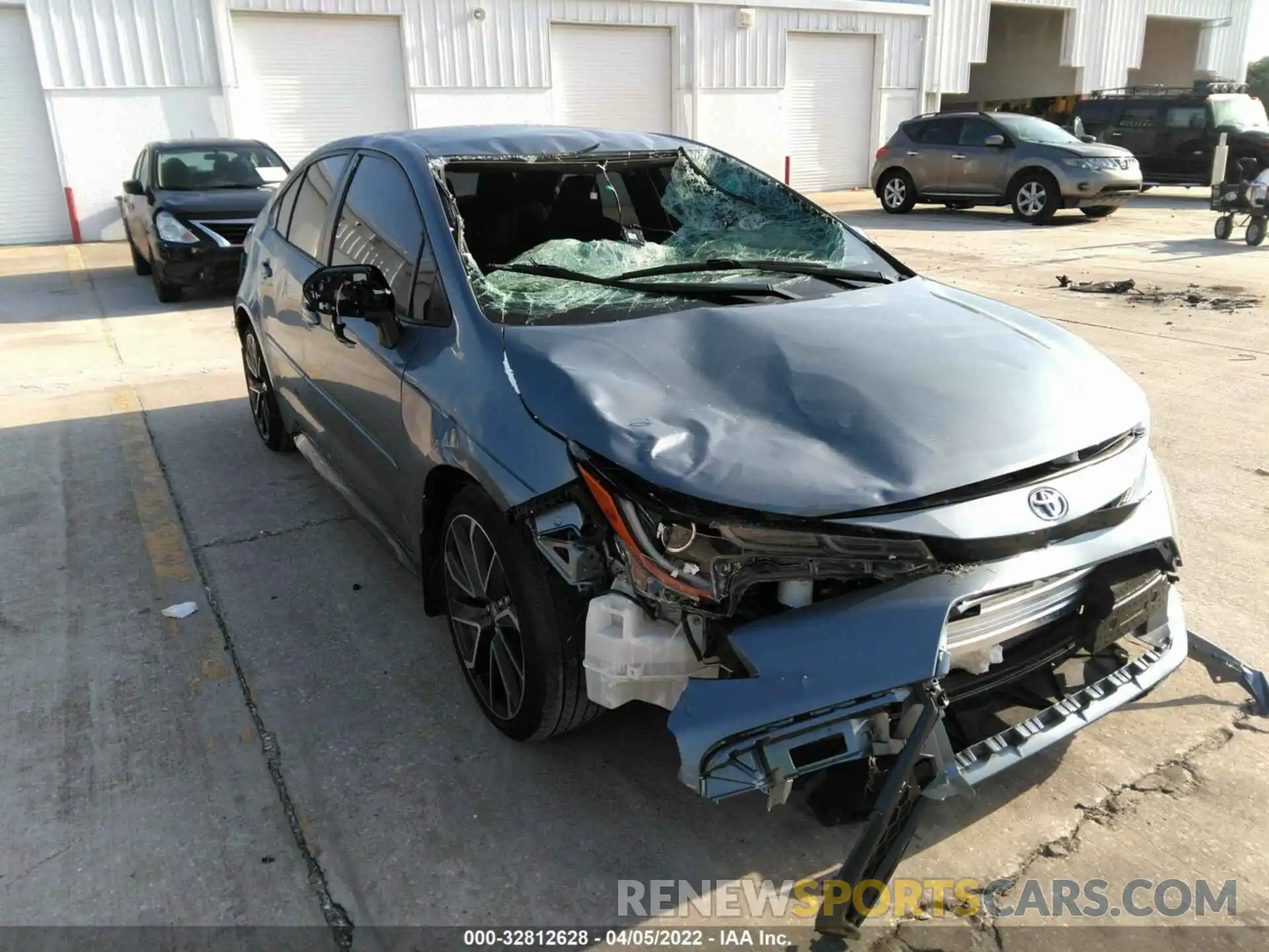 6 Photograph of a damaged car JTDS4RCE3LJ045800 TOYOTA COROLLA 2020