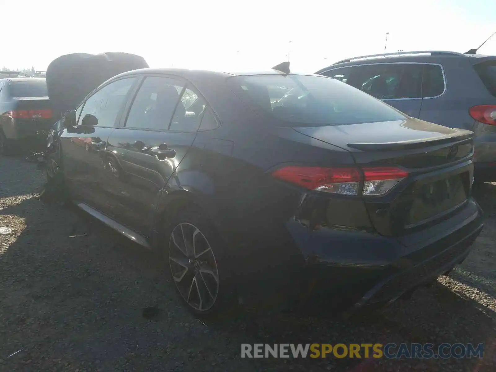 3 Photograph of a damaged car JTDS4RCE3LJ047417 TOYOTA COROLLA 2020