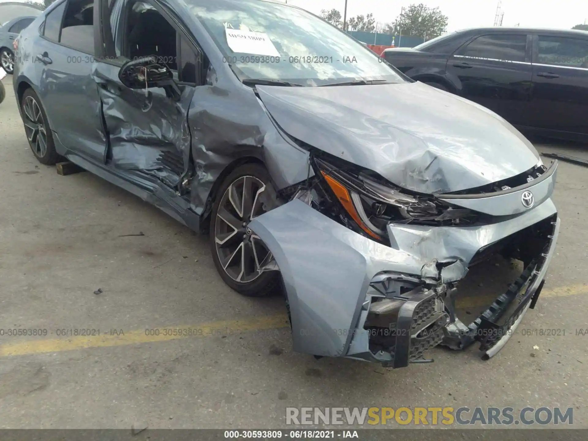 6 Photograph of a damaged car JTDS4RCE3LJ047899 TOYOTA COROLLA 2020