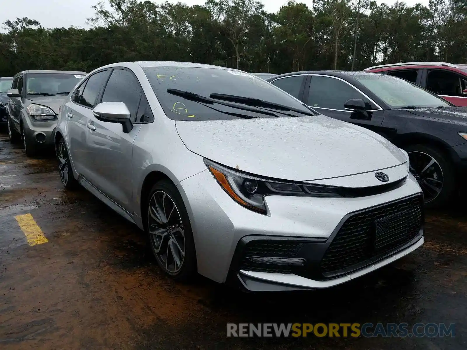 1 Photograph of a damaged car JTDS4RCE3LJ048003 TOYOTA COROLLA 2020