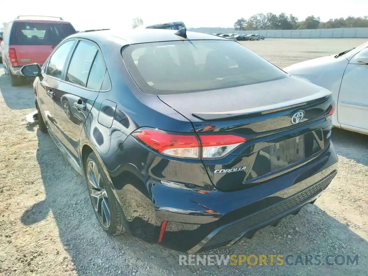 3 Photograph of a damaged car JTDS4RCE3LJ050642 TOYOTA COROLLA 2020