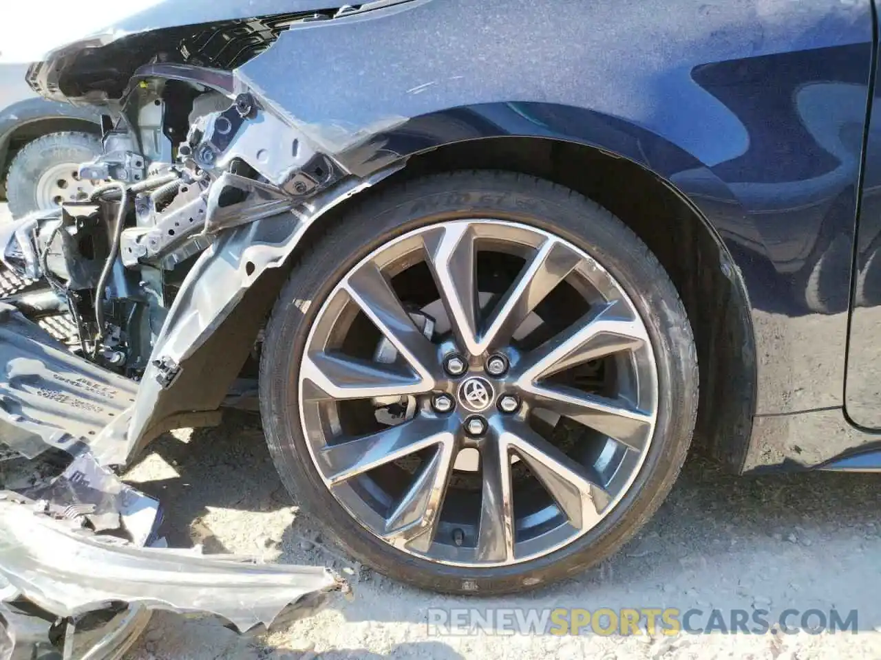 9 Photograph of a damaged car JTDS4RCE3LJ050642 TOYOTA COROLLA 2020