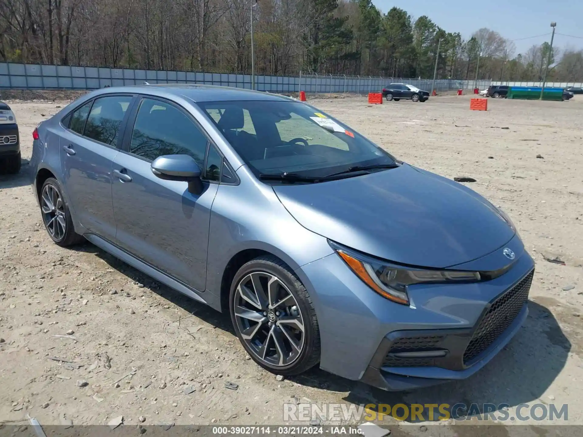 1 Photograph of a damaged car JTDS4RCE3LJ050768 TOYOTA COROLLA 2020