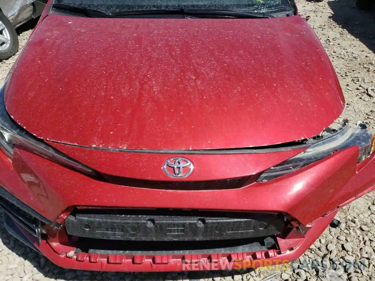 7 Photograph of a damaged car JTDS4RCE3LJ051936 TOYOTA COROLLA 2020