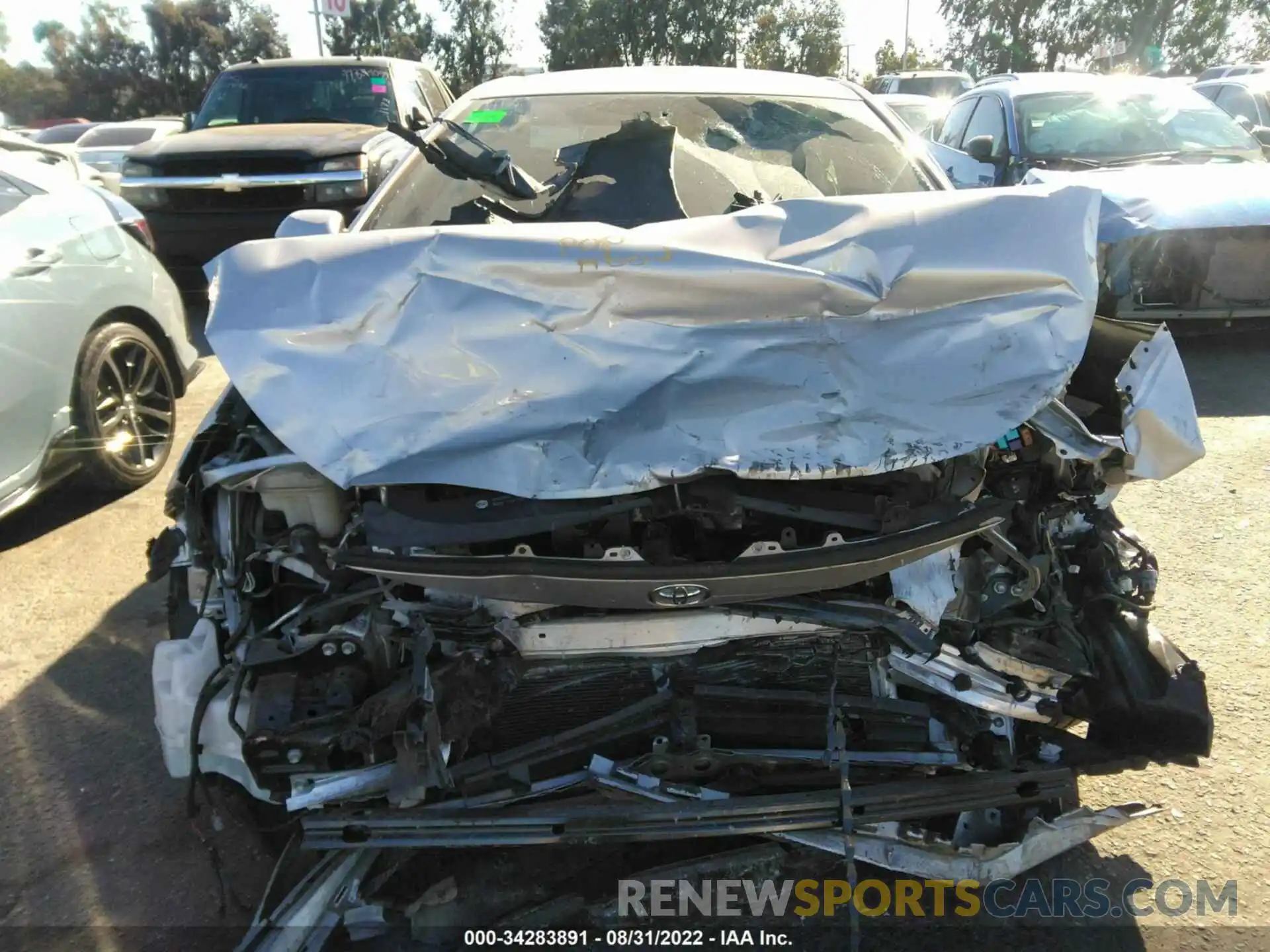 6 Photograph of a damaged car JTDS4RCE3LJ052326 TOYOTA COROLLA 2020