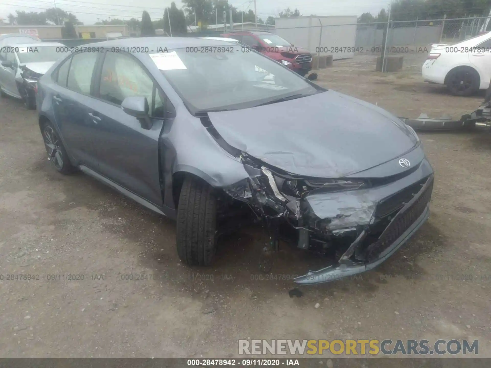 6 Photograph of a damaged car JTDS4RCE3LJ052486 TOYOTA COROLLA 2020