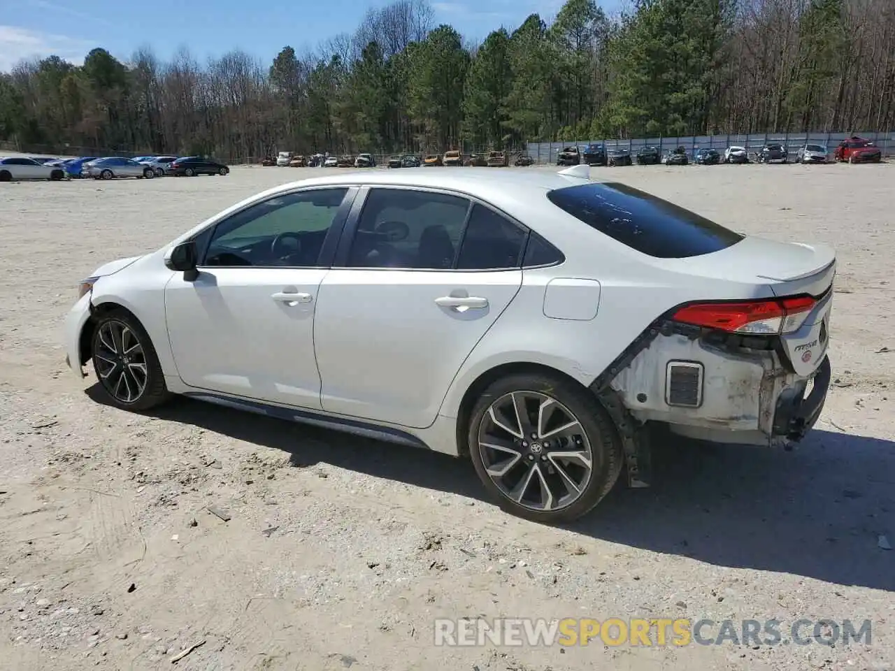 2 Photograph of a damaged car JTDS4RCE3LJ052858 TOYOTA COROLLA 2020