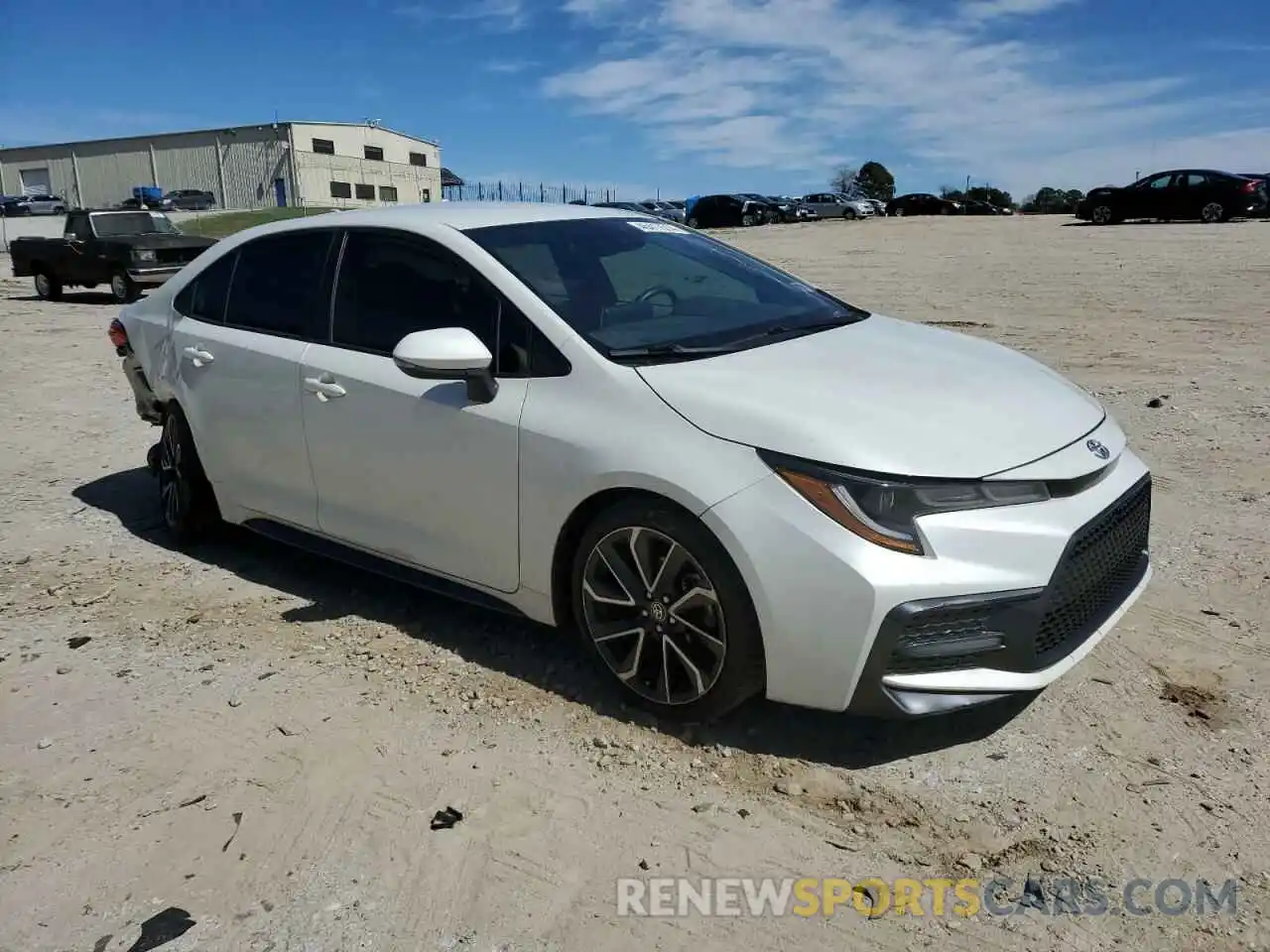 4 Photograph of a damaged car JTDS4RCE3LJ052858 TOYOTA COROLLA 2020