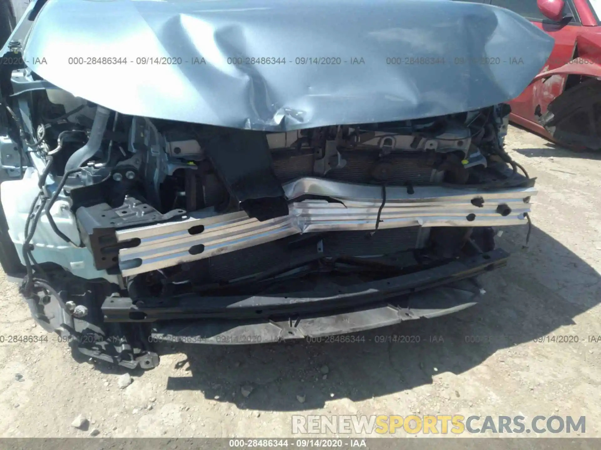 6 Фотография поврежденного автомобиля JTDS4RCE4LJ001353 TOYOTA COROLLA 2020