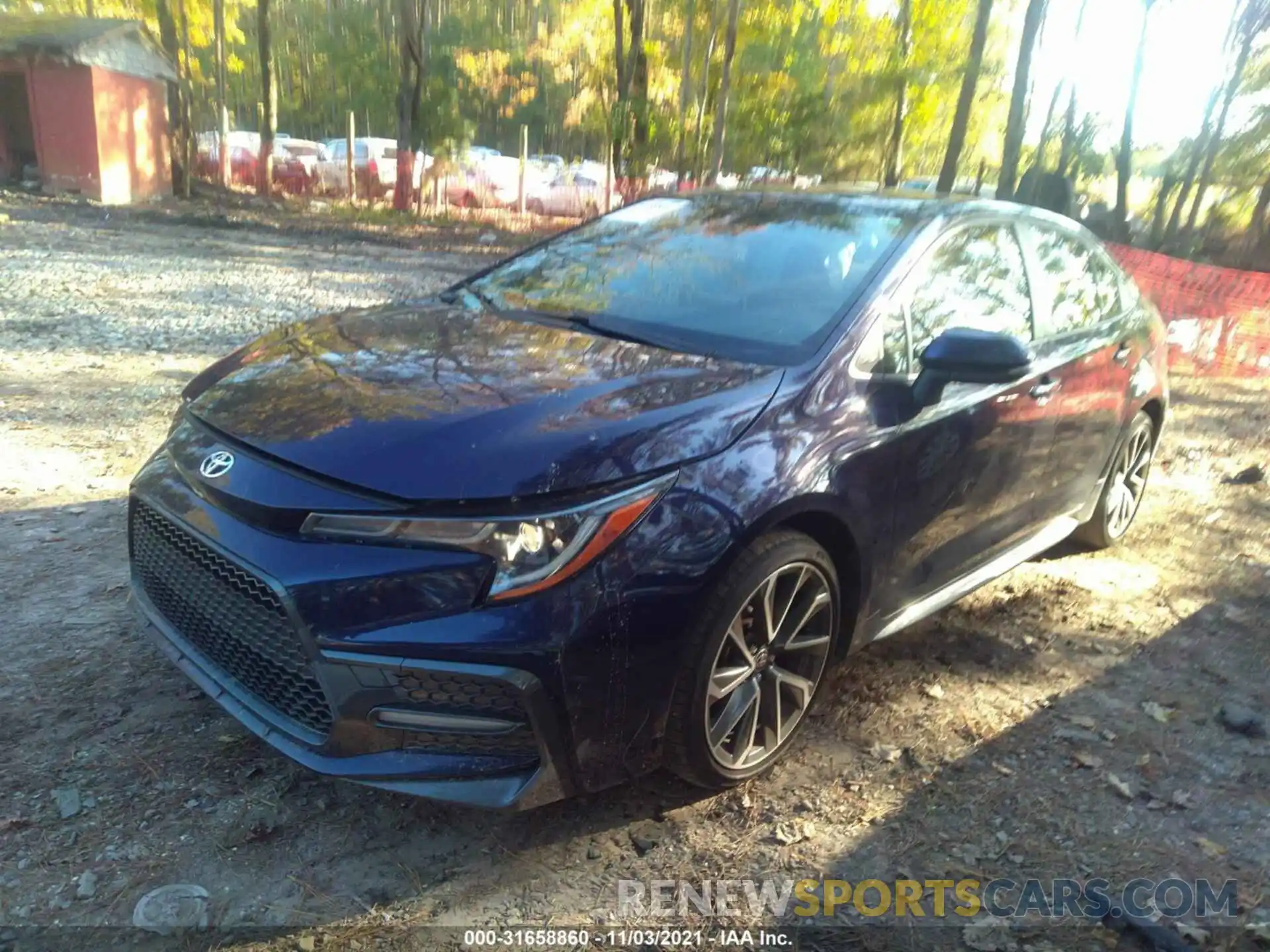 2 Photograph of a damaged car JTDS4RCE4LJ002826 TOYOTA COROLLA 2020